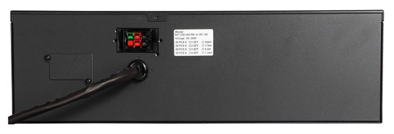 Батарейный шкаф для ибп Powercom BAT VGD-240V RM for VRT-10K (240V, 9Ah)   IEC320 output 4*C13+4*C19 PDU (858338)