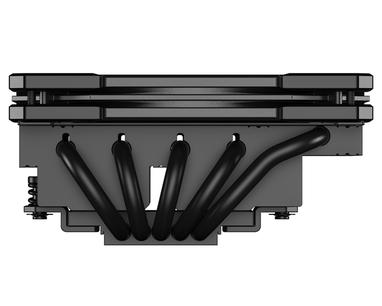 Устройство охлаждения(кулер) ID-Cooling IS-55 ARGB Soc-AM5/AM4/1151/1200/1700 4-pin 31.2dB Al+Cu 125W 450gr LED Ret