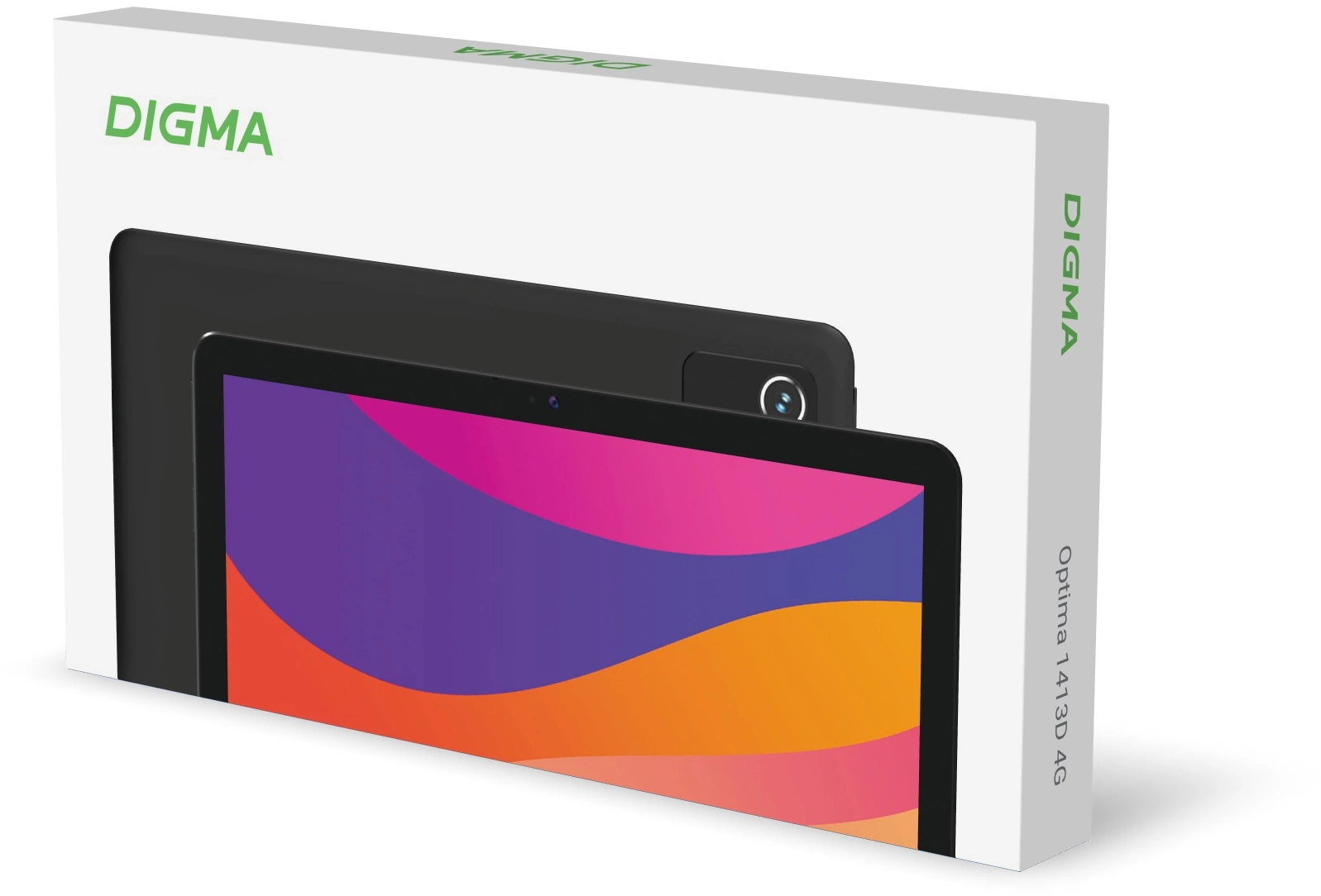 Планшет Digma Optima 1413D 4G T606 (1.6) 8C RAM4Gb ROM64Gb 10.1" IPS 1280x800 LTE 1Sim Android 13 черный 8Mpix 5Mpix BT GPS WiFi Touch microSDHC 64Gb 6000mAh