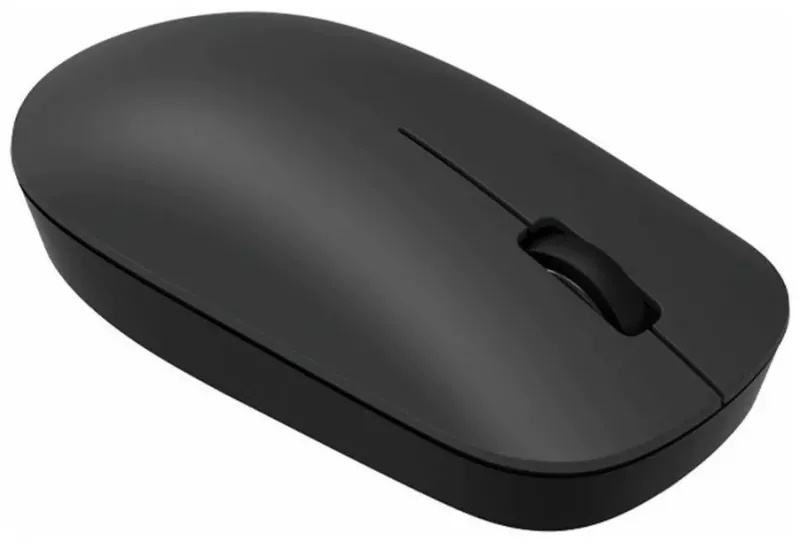 Мышь Xiaomi Wireless Mouse Lite черный оптическая (1000dpi) беспроводная USB для ноутбука (2but)