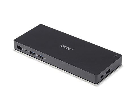 Acer USB Type-C DOCK II ADK810, 2xUSB3.1 G1 Type-A, USB3.1 G1 Type-C, 2xHDMI2.0, DP1.2, Ethernet 1Gbit, audio 3.5mm, power supply 135W