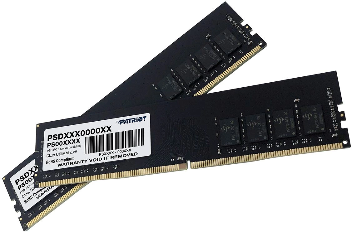 Память DDR4 2x8GB 2666MHz Patriot PSD416G2666K Signature RTL PC4-21300 CL19 DIMM 288-pin 1.2В kit single rank Ret