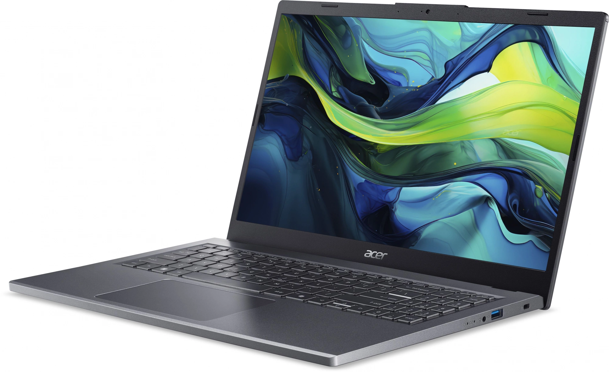 Ноутбук Acer Aspire 15 A15-51M-51VS Core 5 120U 16Gb SSD512Gb Intel Graphics 15.6" IPS FHD (1920x1080) noOS metall WiFi BT Cam (NX.KXRCD.004)