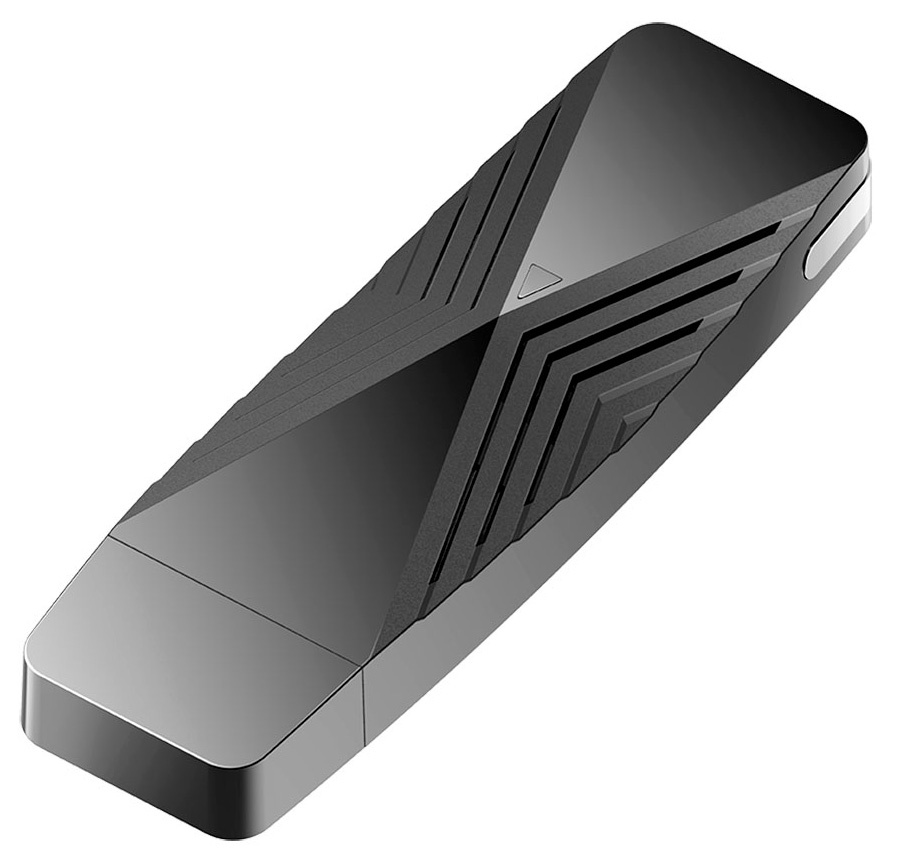 Сетевой адаптер Wi-Fi D-Link DWA-X1850 DWA-X1850/A1A AX1800 USB 3.0 (ант.внутр.) 2ант.