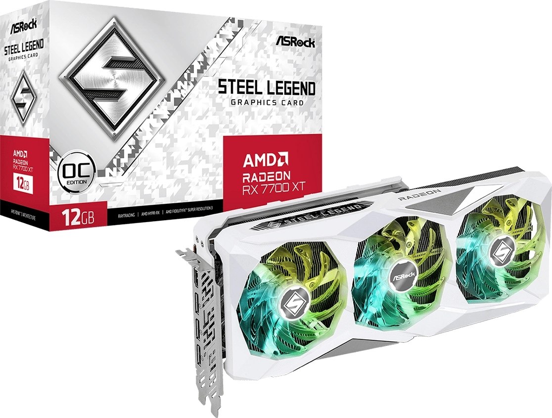 RX7700XT Steel Legend 12GB OC RTL