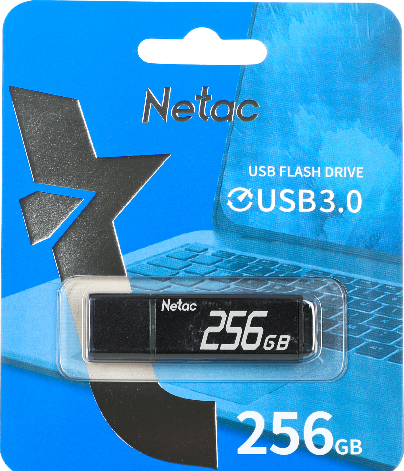 Носитель информации Netac U351 256GB USB3.0 Flash Drive, aluminum alloy housing