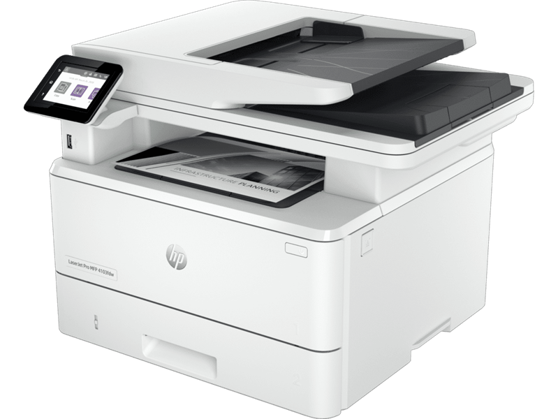 Лазерное многофункциональное устройство HP LaserJet Pro MFP 4103fdw p/c/s/f , A4, 40 ppm, 512Mb, Duplex, 2 trays 100+250,ADF 50, USB 2.0/GigEth/2.4-5GHZ Wi-Fi radio+BLE, W1510A in box, repl.W1A30A)