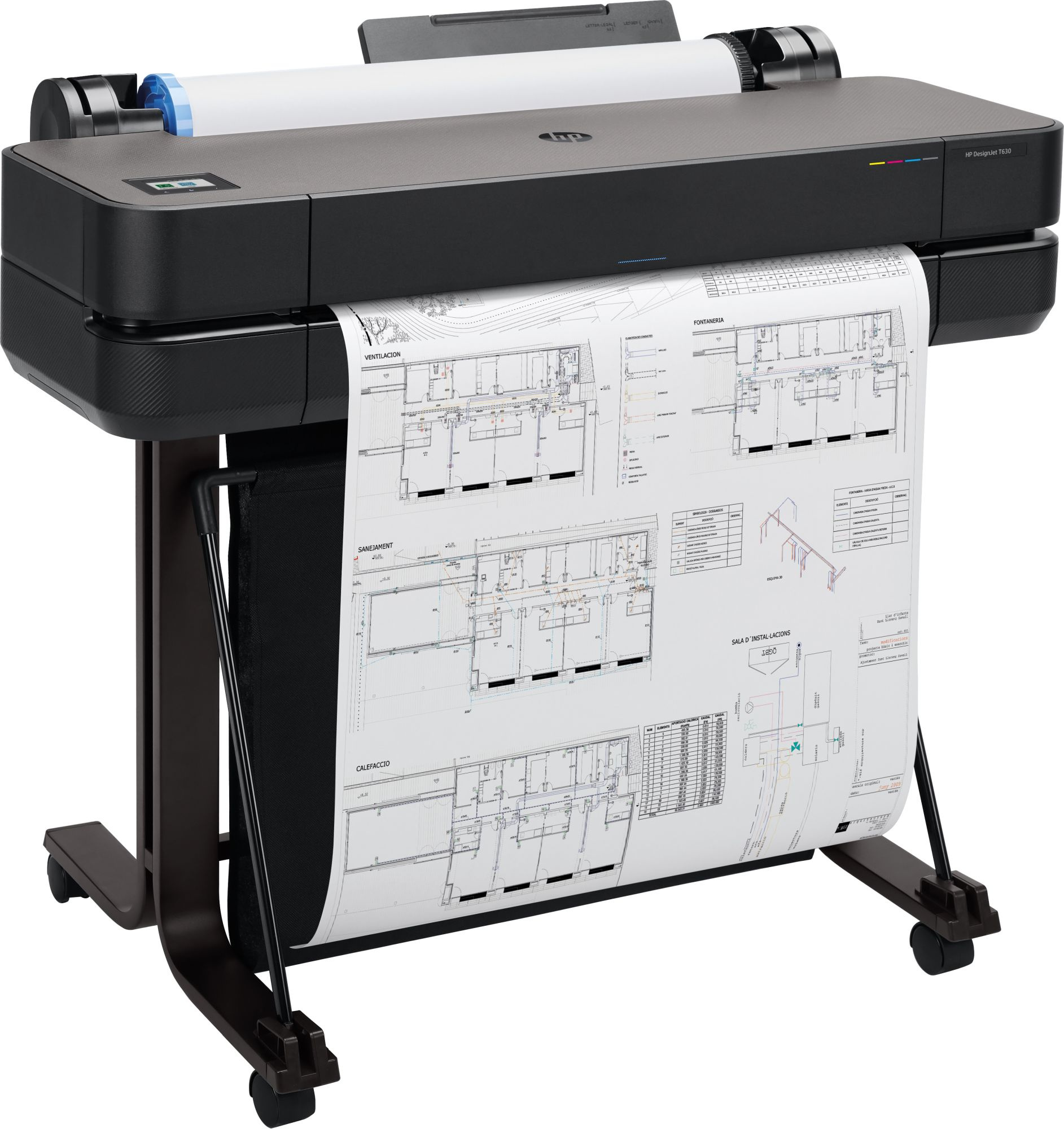 Плоттер HP Designjet T630 (5HB09A) A1/24"