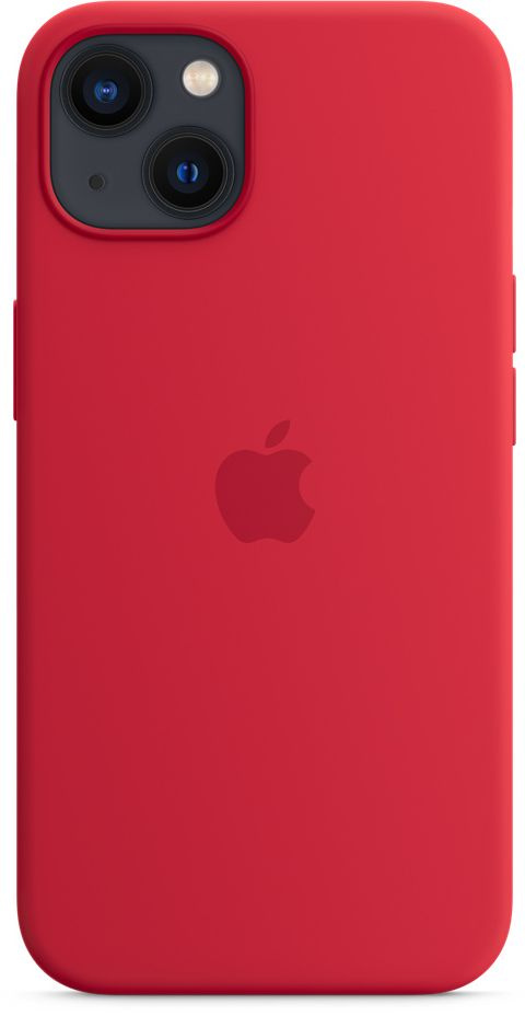 Чехол (клип-кейс) Apple для Apple iPhone 13 mini Silicone Case with MagSafe красный (MM233ZE/A)