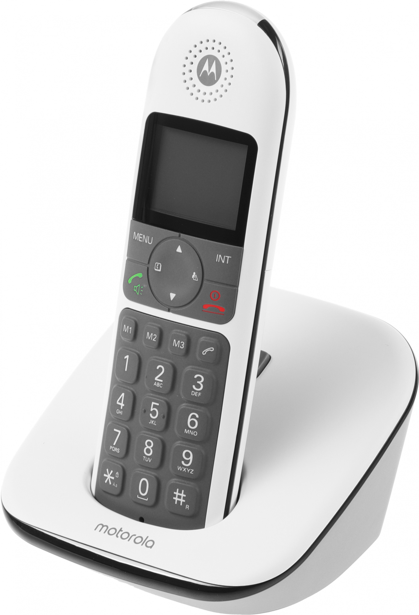 Р/Телефон Dect Motorola CD5001 черный/белый АОН