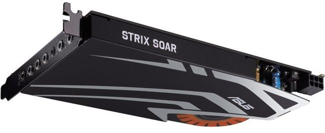 Звуковая карта Asus PCI-E Strix Soar (C-Media 6632AX) 7.1 Ret