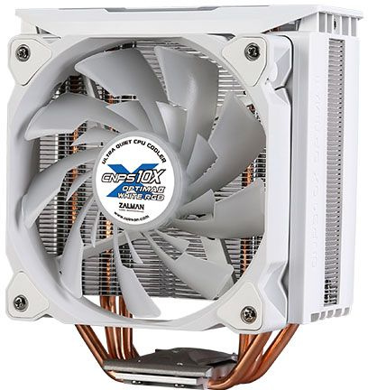 Устройство охлаждения(кулер) Zalman CNPS10X Optima II White RGB Soc-AM5/AM4/1151/1200/2066/1700 4-pin 17-27dB Al+Cu 180W 740gr LED Ret