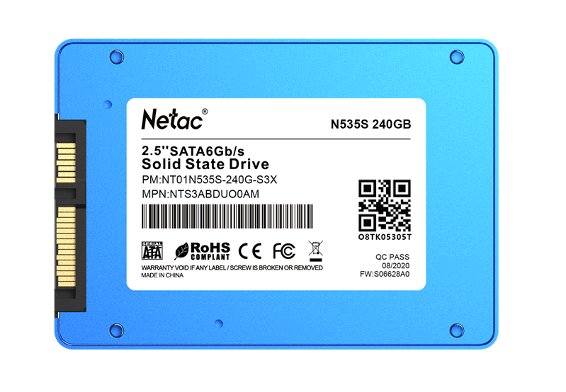 Накопитель SSD Netac SATA III 240Gb NT01N535S-240G-S3X N535S 2.5"