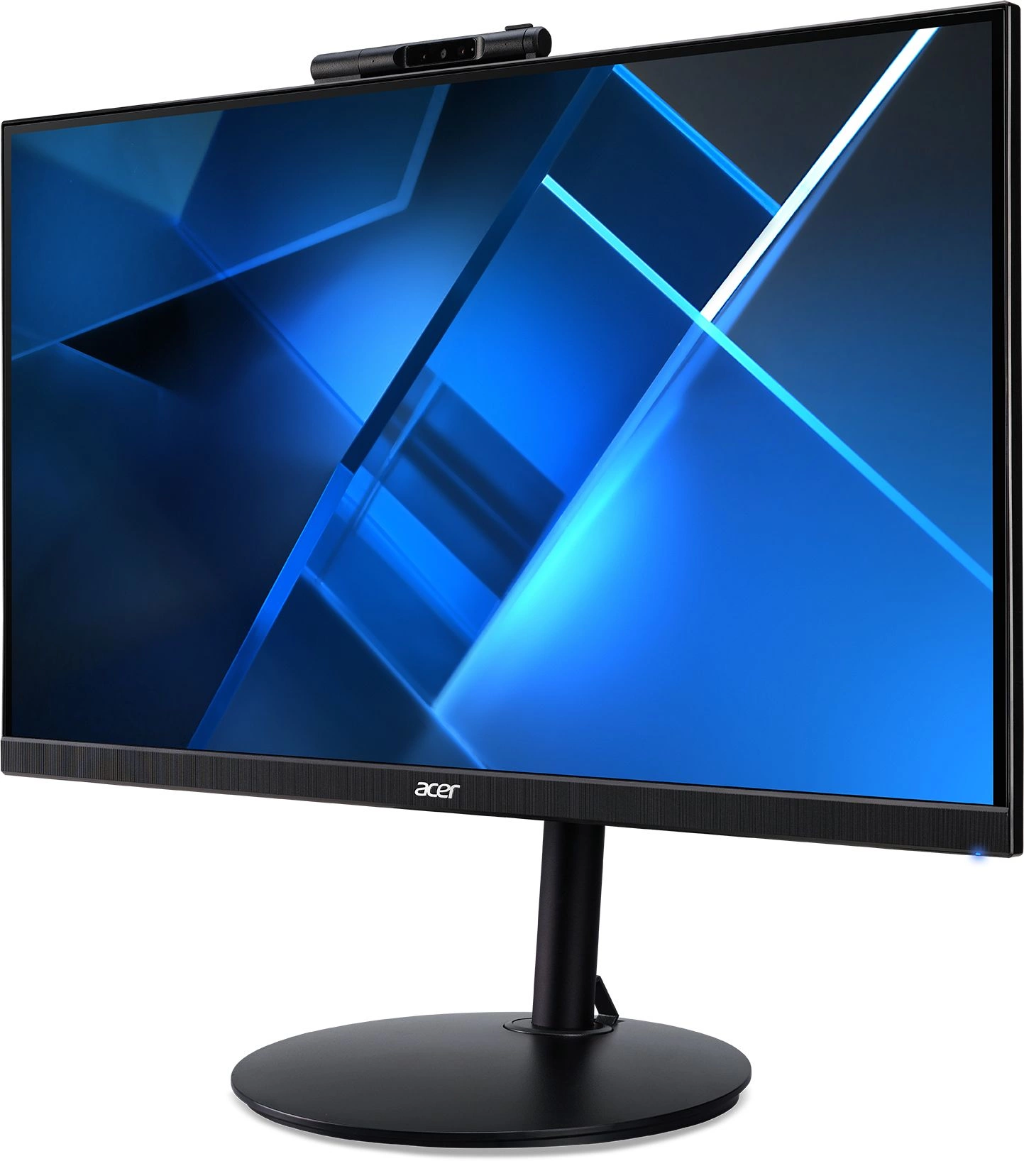 Монитор Acer 23.8" CB242YD3bmiprcx черный IPS LED 1ms 16:9 HDMI M/M Cam матовая HAS Piv 250cd 178гр/178гр 1920x1080 100Hz FreeSync VGA DP FHD 6.08кг