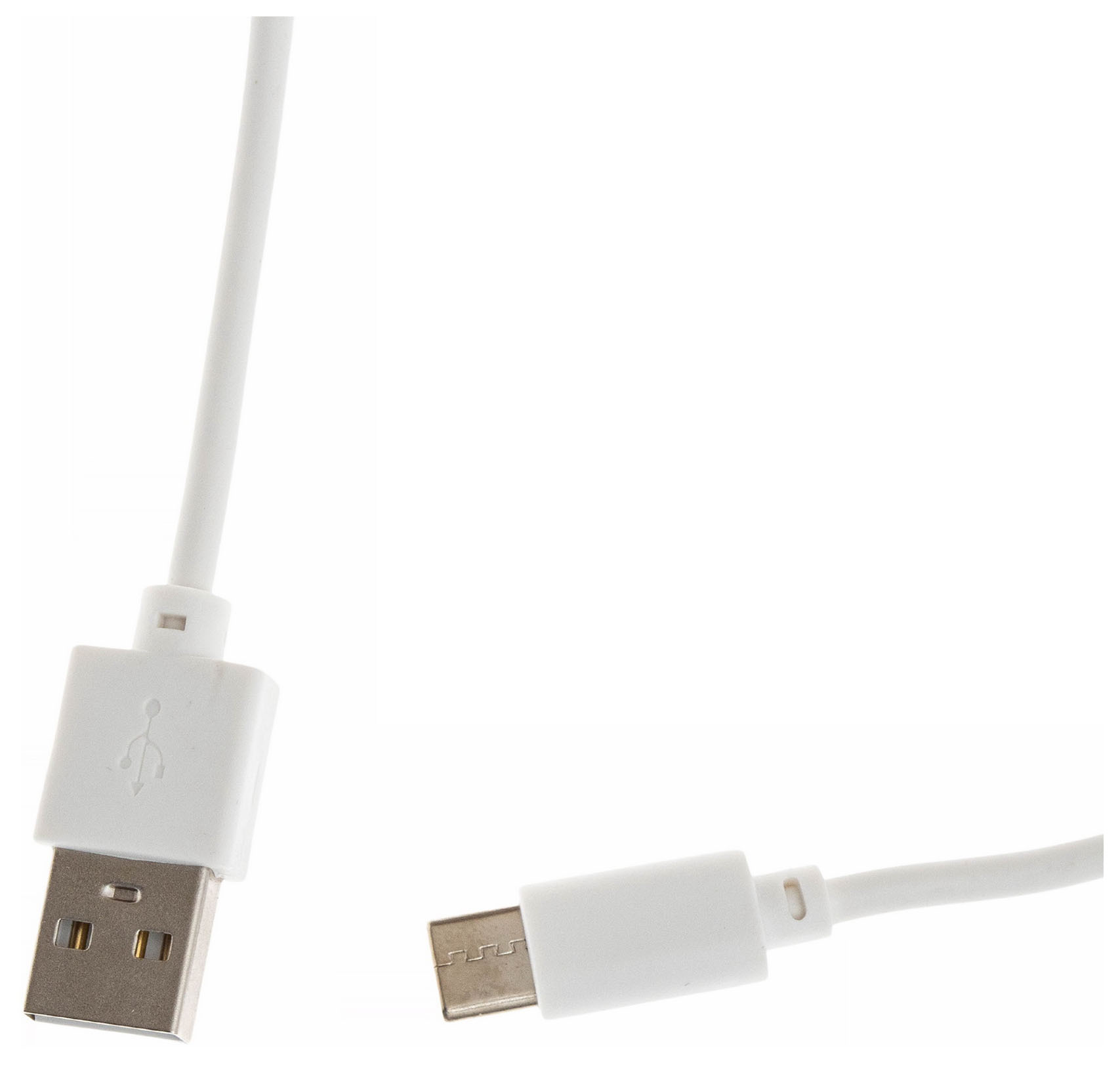 Кабель Cactus CS-USB.A.USB.C-1.2 USB (m)-USB Type-C (m) 1.2м белый блистер