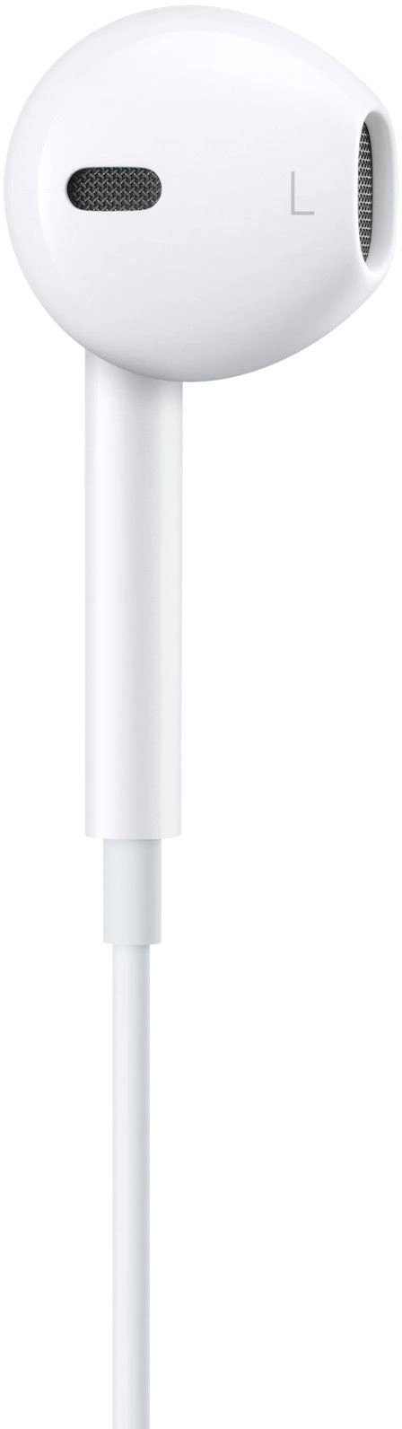 Гарнитура вкладыши Apple EarPods A3046 1.1м белый проводные в ушной раковине (MTJY3ZM/A)