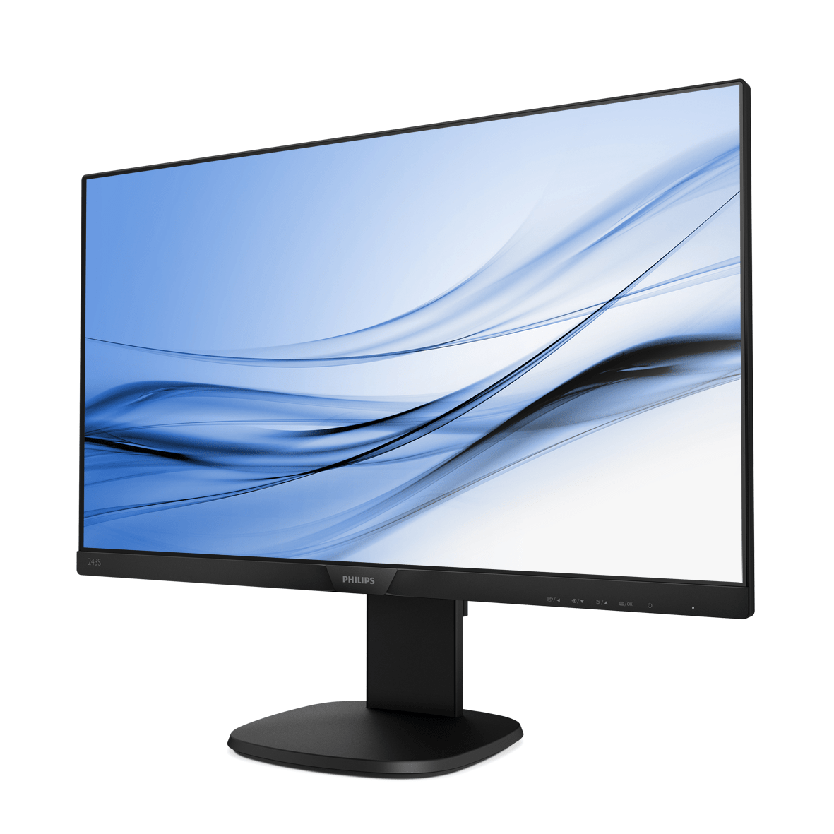 Монитор LCD 23.8'' [16:9] 1920х1080(FHD) IPS, nonGLARE, 75 Hz, 250 cd/m2, H178°/V178°, 1000:1, 200M:1, 16.7M, 4ms, VGA, HDMI, DP, Tilt, Speakers, 3Y, Black