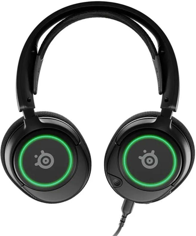 Наушники с микрофоном Steelseries Arctis Nova 3 черный 1.2м накладные оголовье (61631)