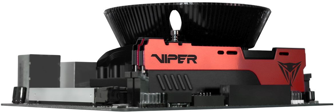 Память DDR4 2x32Gb 3600MHz Patriot PVE2464G360C0K Viper Elite II RTL Gaming PC4-28800 CL20 DIMM 288-pin 1.35В kit с радиатором Ret