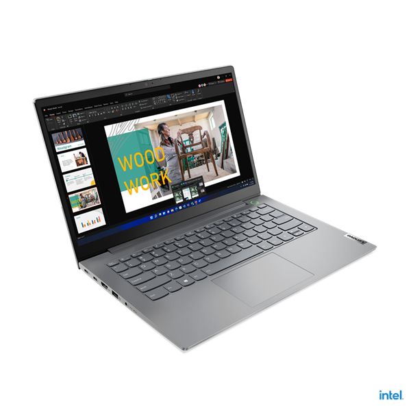 Ноутбук Lenovo ThinkBook 14 G4 IAP 14.0" FHD (1920x1080) IPS AG 300N, i3-1215U 1.2G, 8GB DDR4 3200, 256GB SSD M.2, Intel UHD, Wifi6, BT, FPR, TPM2, FHD Cam, 45Wh, 65W USB-C Slim, Win 11 Pro, 1Y, 1.4kg