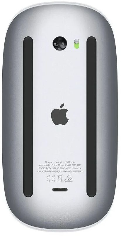 Мышь Apple Magic Mouse 3 A1657 белый лазерная беспроводная BT для ноутбука (1but)