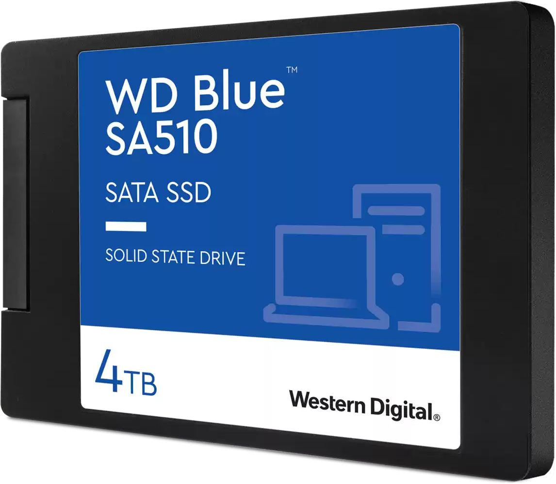 Твердотельный накопитель SSD WD Blue SA510 3D NAND WDS400T3B0A 4ТБ 2,5" SATA-III (TLC) .