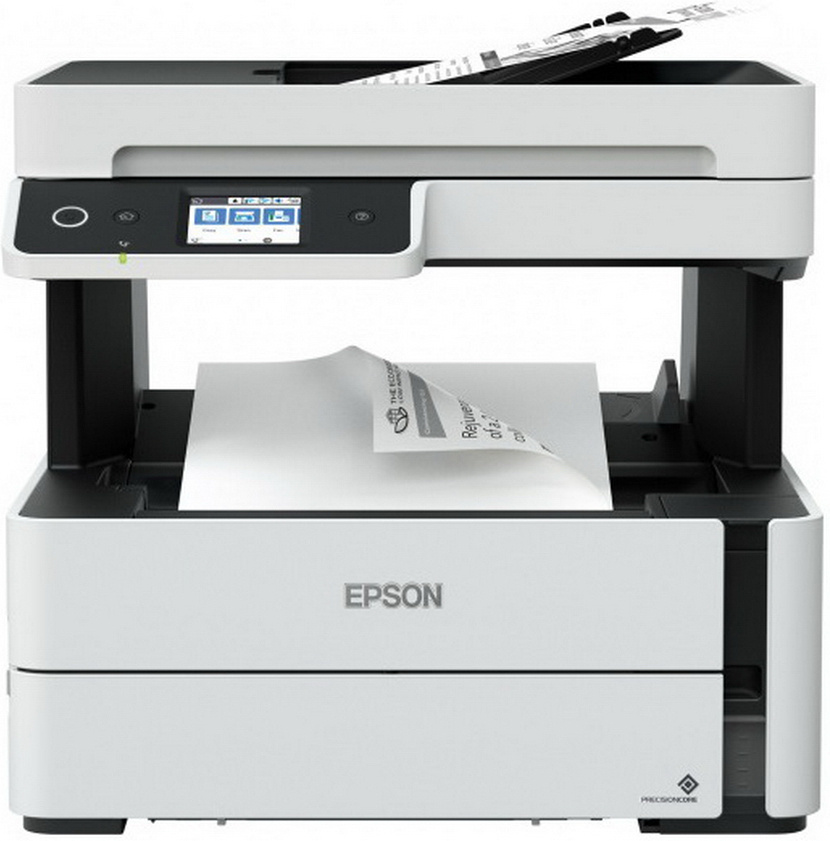 МФУ струйный Epson M3170 (C11CG92501/C11CG92508) A4 Duplex WiFi белый