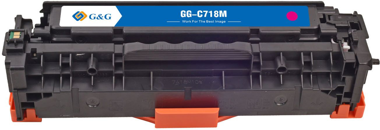 Картридж лазерный G&G GG-C718M пурпурный (2900стр.) для Canon MF8330i/MF8330/MF8350/LBP7200