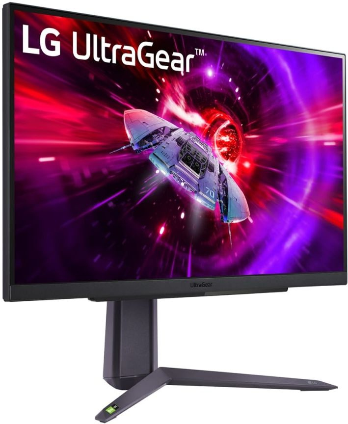 Монитор LG 27" UltraGear 27GR75Q-B черный IPS LED 16:9 HDMI матовая HAS 300cd 178гр/178гр 2560x1440 144Hz FreeSync Premium DP QHD USB 6.19кг