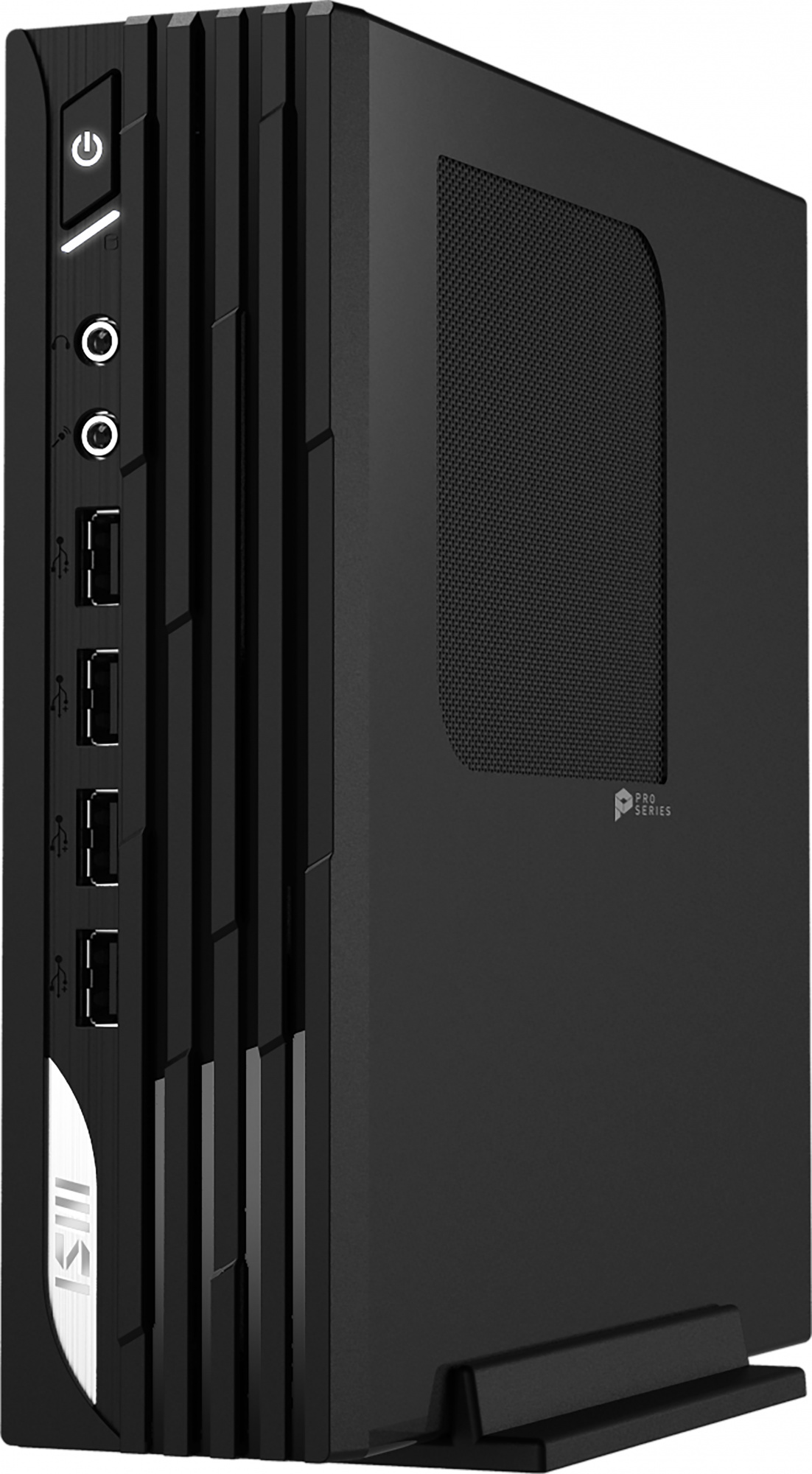 Неттоп MSI Pro DP21 13M-607RU PG G7400 (3.7) 4Gb SSD128Gb UHDG 710 Windows 11 Professional GbitEth WiFi BT 120W черный (9S6-B0A421-666)