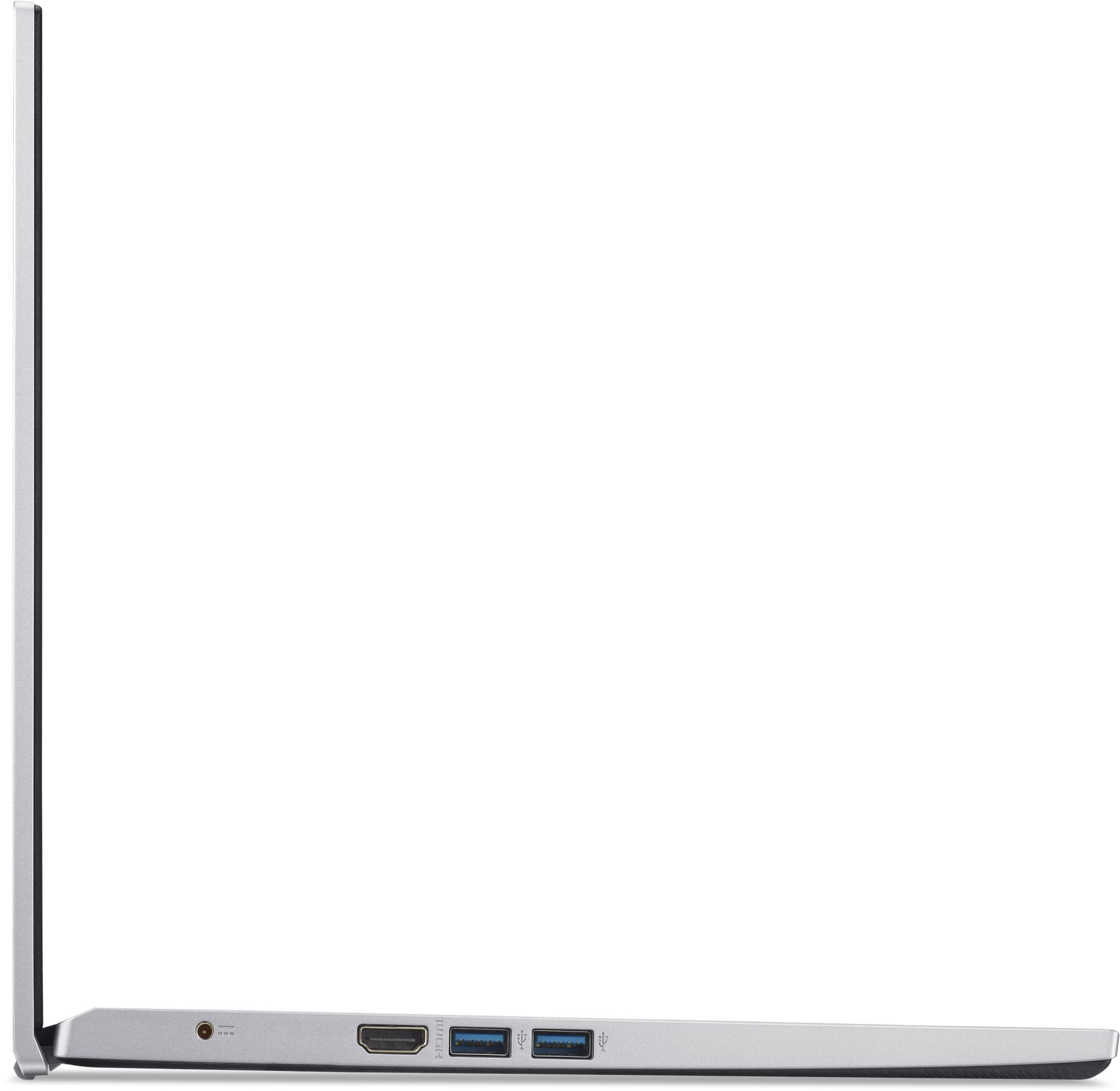 Ноутбук Acer Aspire 3 A315-59-52B0 Core i5 1235U 8Gb SSD512Gb Intel Iris Xe graphics 15.6" IPS FHD (1920x1080) Eshell silver WiFi BT Cam (NX.K6TER.003)