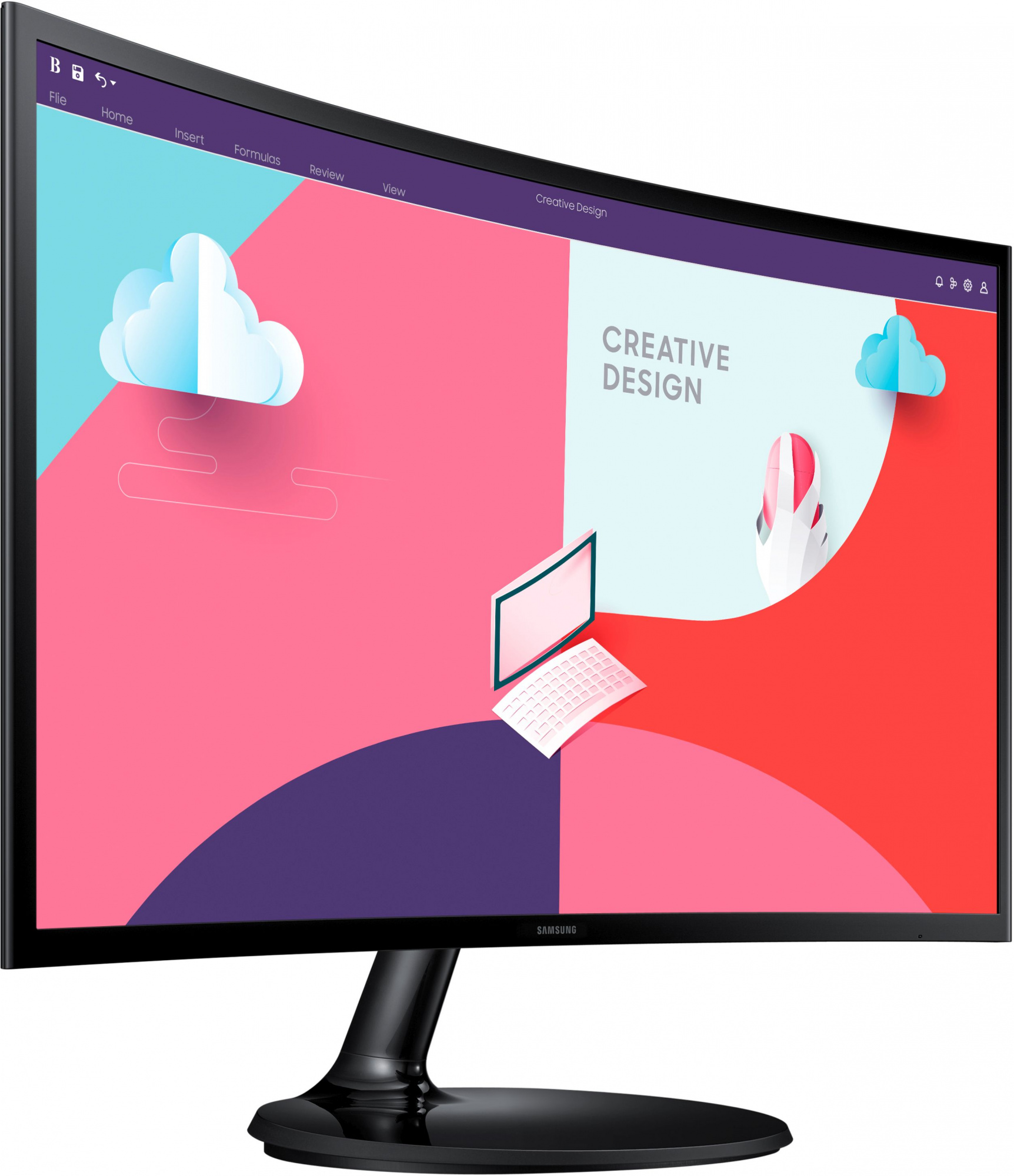 Монитор Samsung 27" S27C360EAI черный VA LED 16:9 HDMI полуматовая 250cd 178гр/178гр 1920x1080 75Hz FreeSync VGA FHD 4.2кг