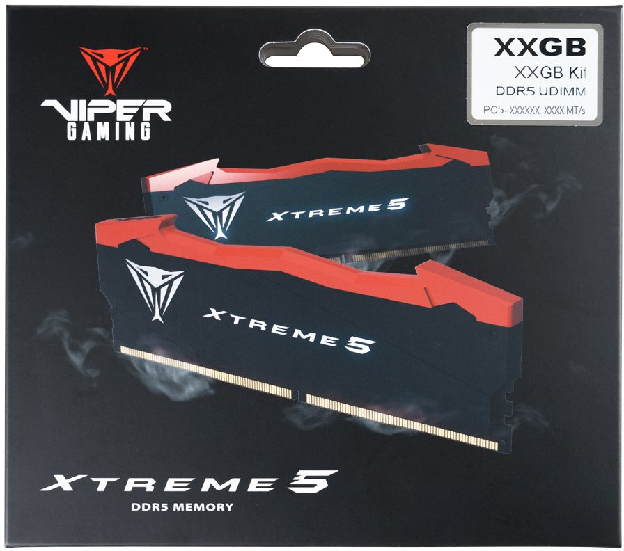 Память DDR5 2x24GB 8200MHz Patriot PVX548G82C38K Viper Xtreme 5 RTL Gaming PC5-65600 CL38 DIMM ECC 288-pin 1.45В с радиатором Ret