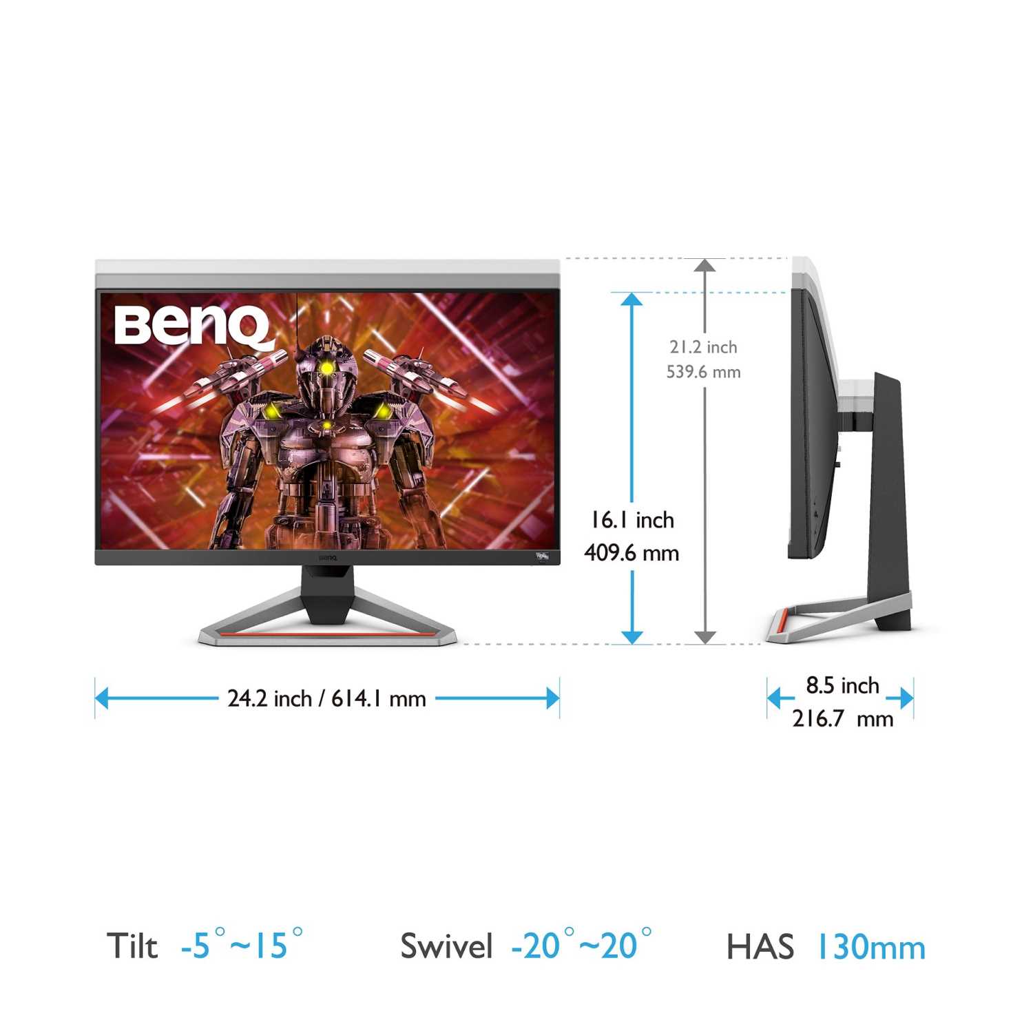 Монитор LCD 27'' [16:9] 3840x2160(UHD 4K) IPS, nonGLARE, 144 Hz, 300 cd/m2, H178°/V178°, 1000:1, 1.07B, 1ms, 2xHDMI, DP, Height adj, Pivot, Tilt, Swivel, Speakers, 3Y, Black