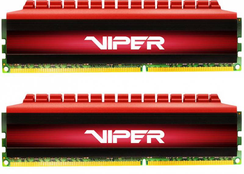 Память DDR4 2x8Gb 3200MHz Patriot PV416G320C6K Viper 4 RTL PC4-25600 CL16 DIMM 288-pin 1.35В с радиатором Ret