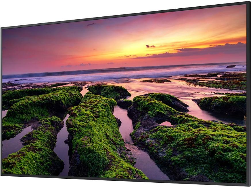 Панель Samsung 75" QB75B черный VA LED 8ms 16:9 HDMI M/M матовая 350cd 178гр/178гр 3840x1920 4K USB 38.3кг