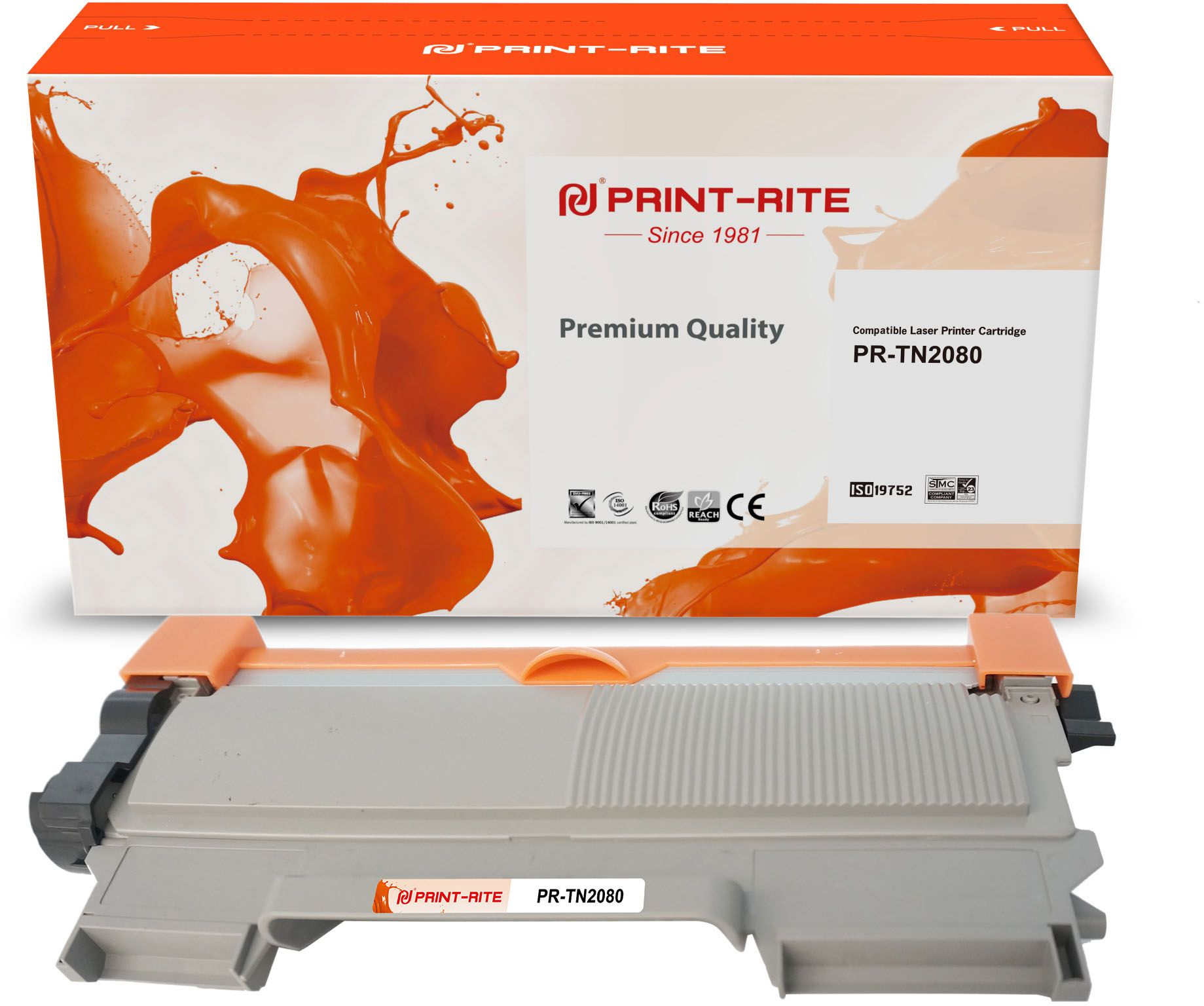 Картридж лазерный Print-Rite TFBA8XBPU1J PR-TN2080 TN-2080 черный (700стр.) для Brother HL-2130R/DCP-7055R