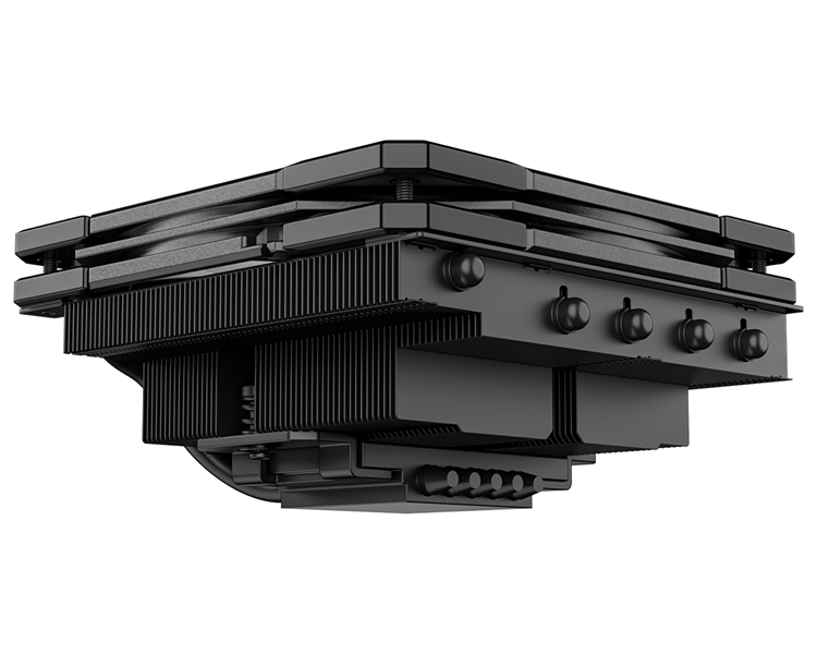 Устройство охлаждения(кулер) ID-Cooling IS-55 ARGB Soc-AM5/AM4/1151/1200/1700 4-pin 31.2dB Al+Cu 125W 450gr LED Ret