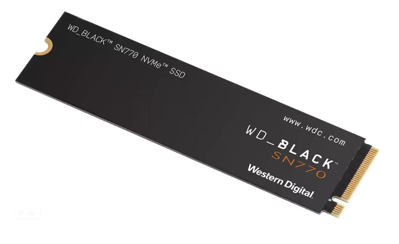 Твердотельный накопитель Western Digital SSD Black SN770 500Gb M2.2280 PCIe 4.0 WDS500G3X0E, 1 year