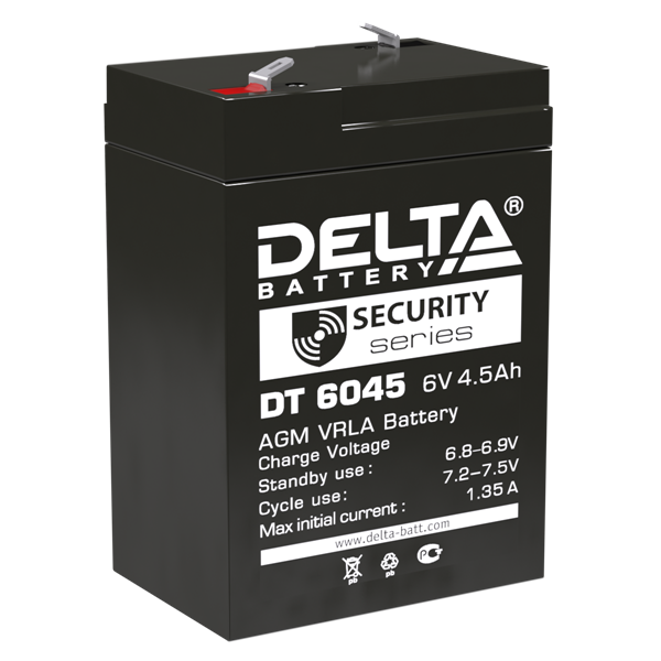 Батарея для ИБП Delta DT 6045 6В 4.5Ач