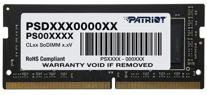 Память DDR4 4Gb 2666MHz Patriot PSD44G266681S Signature RTL PC4-21300 CL19 SO-DIMM 260-pin 1.2В single rank Ret