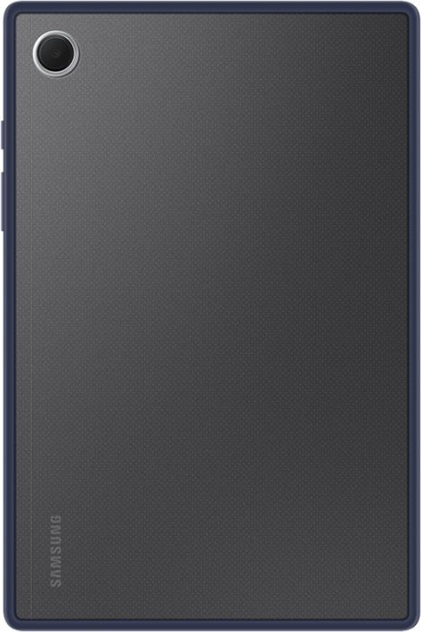 Чехол Samsung для Samsung Galaxy Tab A8 Clear Edge Cover полиуретан прозрачный/синий (EF-QX200TNEGRU)