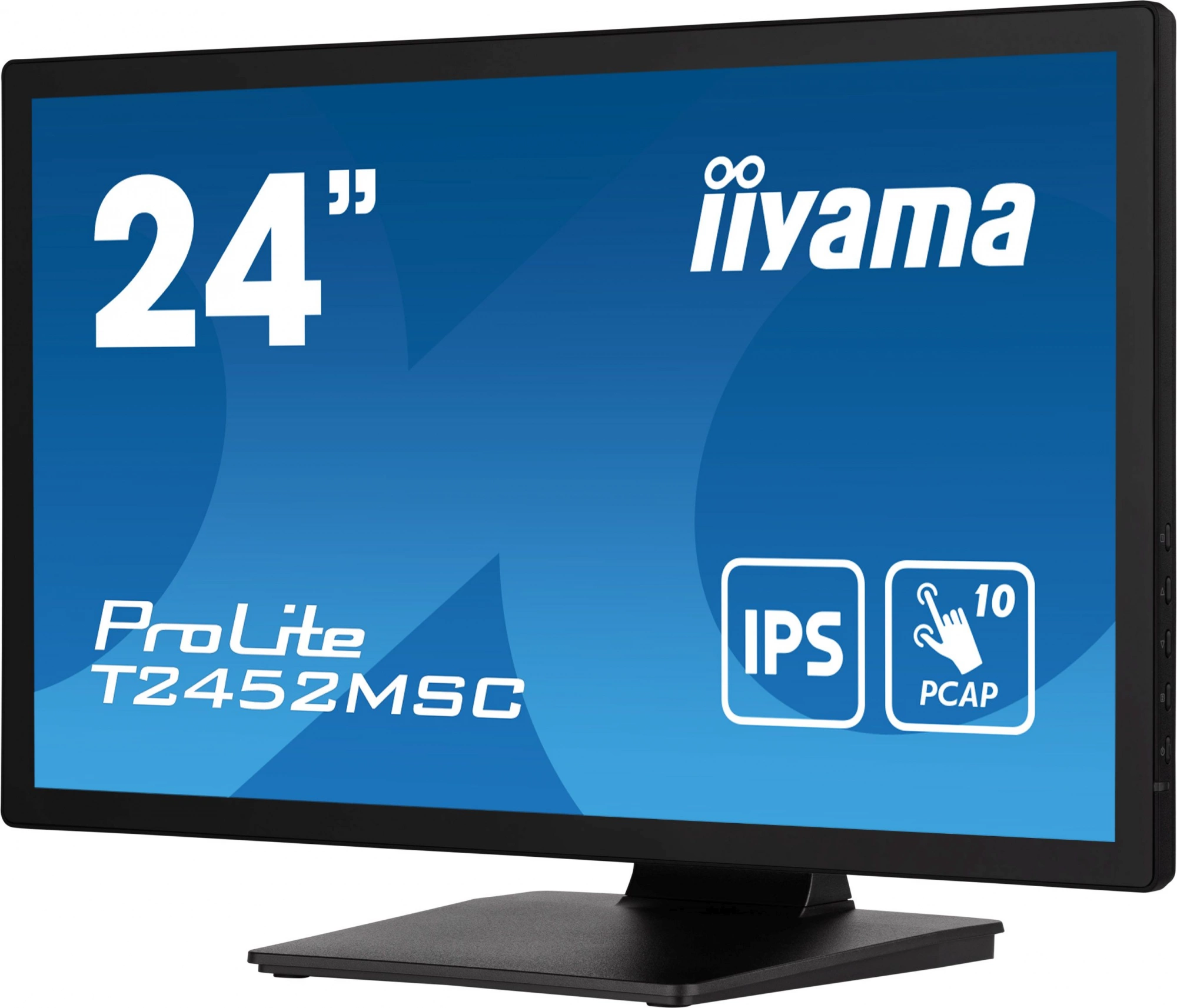 Монитор Iiyama 23.8" ProLite T2452MSC-B1 черный IPS LED 14ms 16:9 HDMI M/M матовая 400cd 178гр/178гр 1920x1080 60Hz DP FHD USB Touch 5.6кг