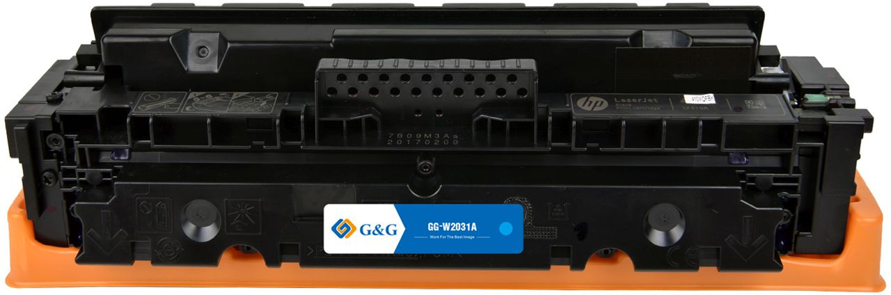 Картридж лазерный G&G GG-W2031A 415A голубой (2100стр.) для HP LJ M454/MFP M479