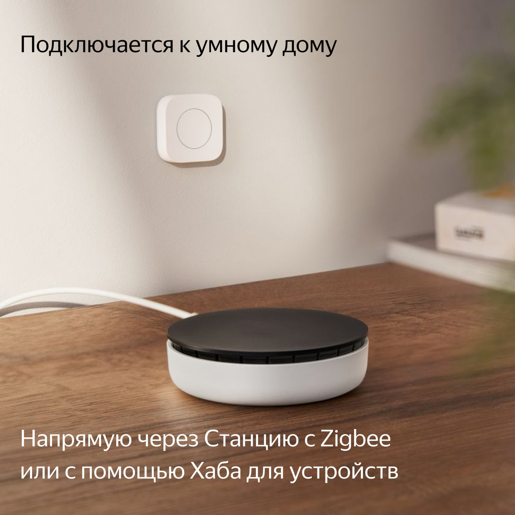 Умная кнопка Yandex YNDX-00524 белый