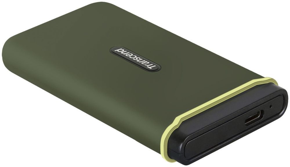 Накопитель SSD Transcend USB-C 2Tb TS2TESD380C темно-зеленый