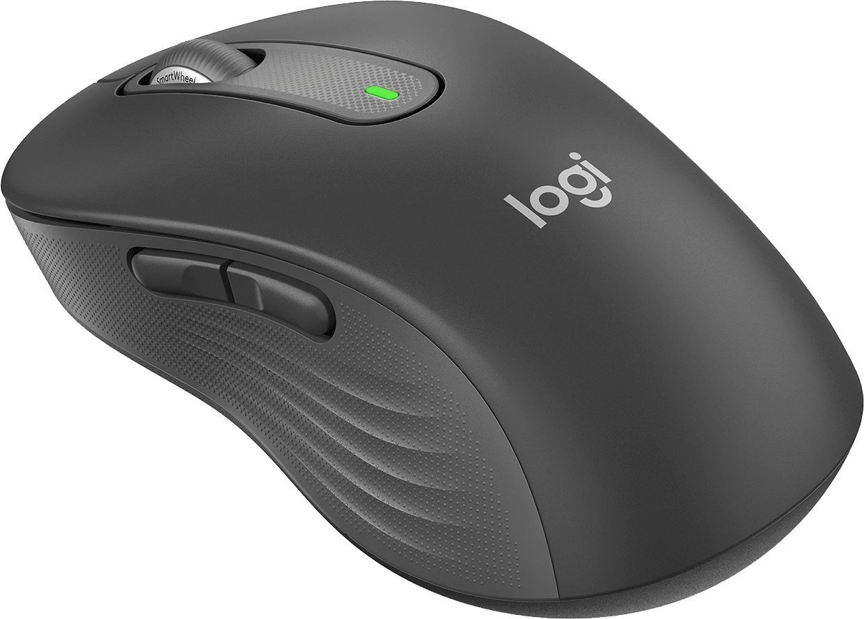 Мышь Logitech M650 L Large графитовый оптическая (4000dpi) беспроводная BT/Radio USB (4but)