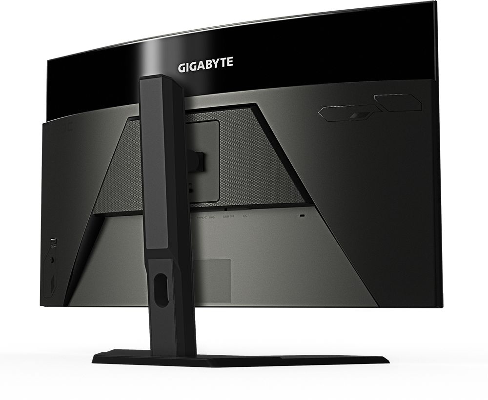 Монитор Gigabyte 31.5" M32QC черный VA LED 1ms 16:9 HDMI HAS 350cd 178гр/178гр 2560x1440 165Hz FreeSync Premium Pro DP 2K USB 7.8кг