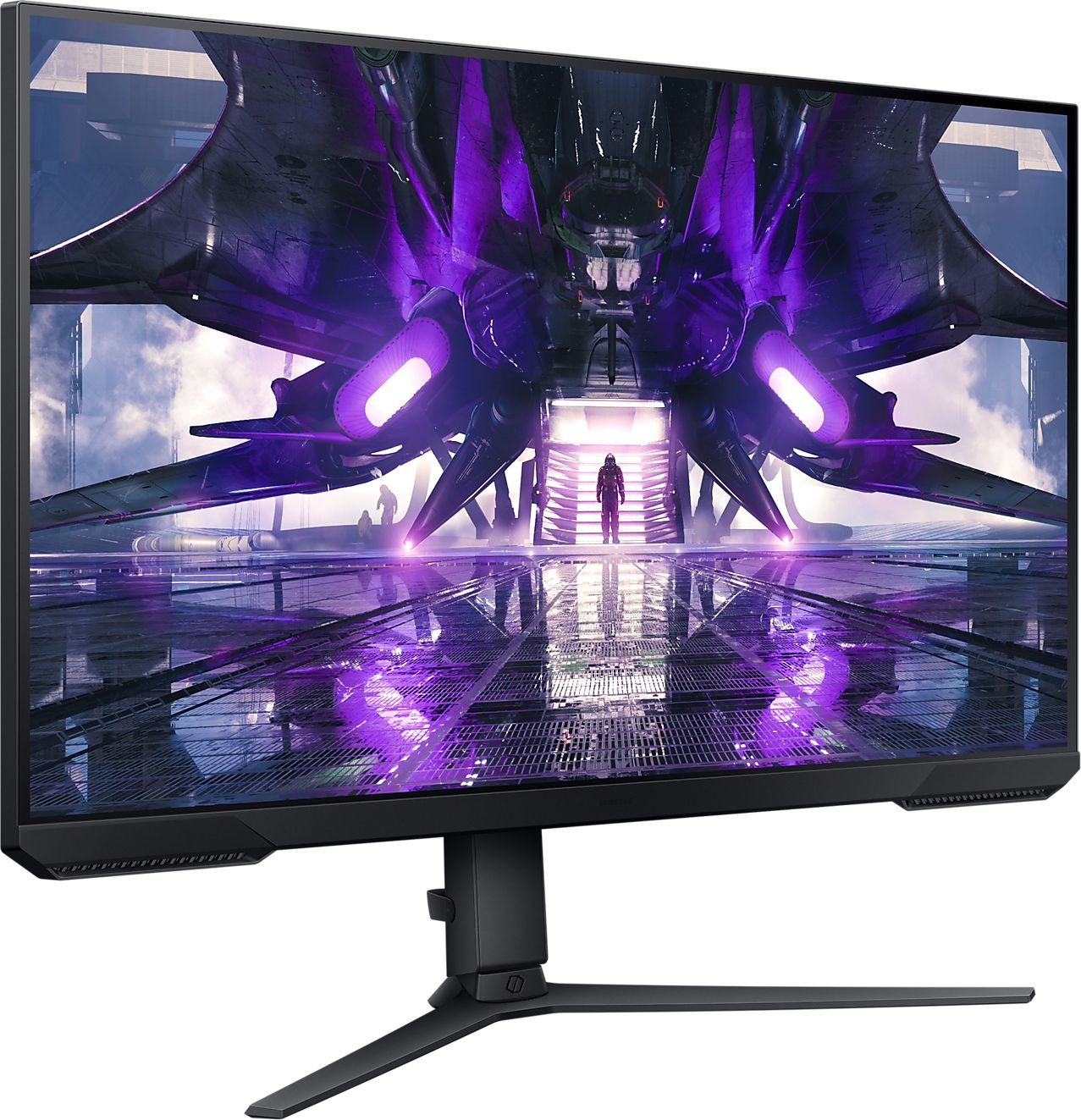 Монитор Samsung 32" Odyssey G3 S32AG320NI черный VA LED 1ms 16:9 HDMI полуматовая HAS Piv 250cd 178гр/178гр 1920x1080 165Hz FreeSync Premium DP FHD 6.2кг