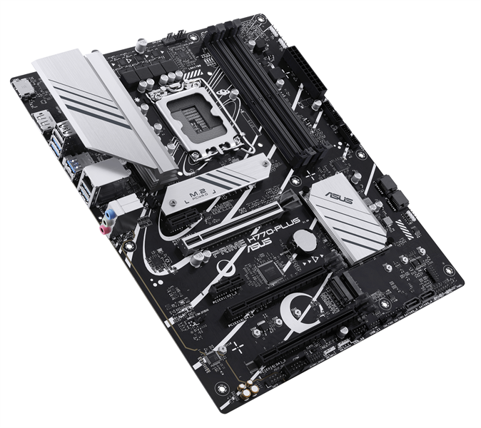 Материнская плата Asus PRIME H770-PLUS Soc-1700 Intel H770 4xDDR5 ATX AC`97 8ch(7.1) 2.5Gg RAID+HDMI+DP